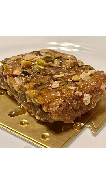 A customer provided testimonial and 5 star review to Baklava Bar
