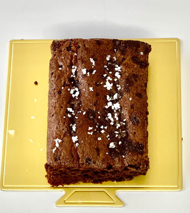 Fleur de sel fudge brownies