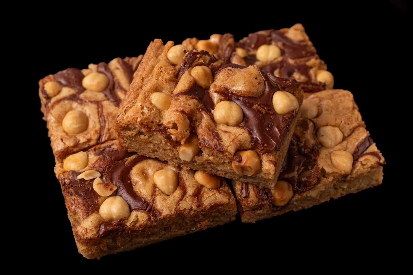 Hazelnut Chocolate Blondie