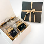 Decadent chocolate chip cookies made with rich Irish butter, Madagascar Bourbon pure vanilla extract, and premium Belgian chocolate for an indulgent, gourmet treat