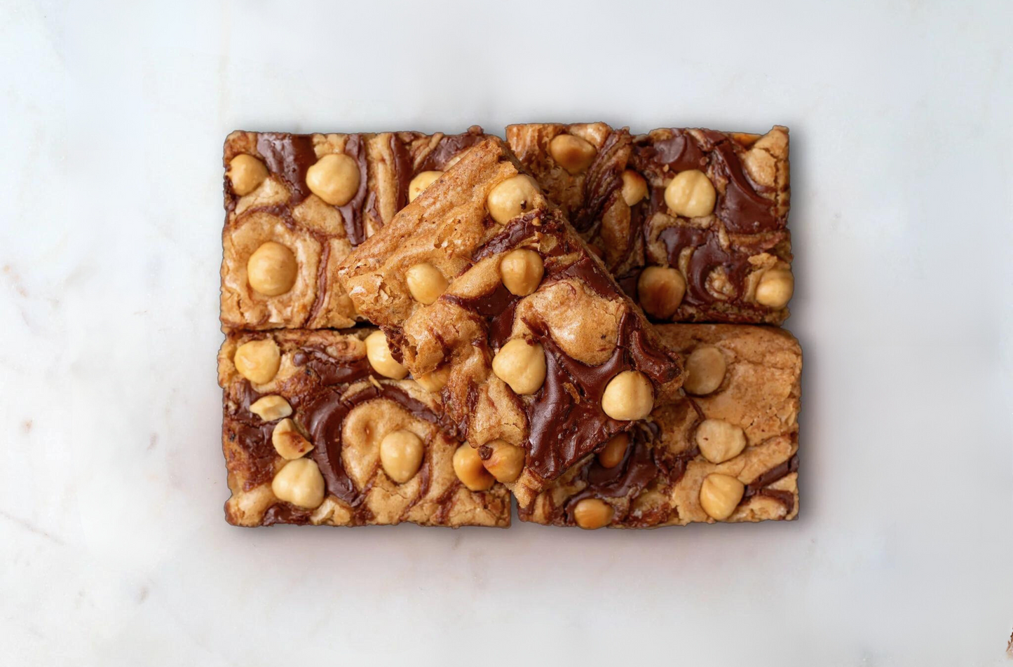 Hazelnut Chocolate Blondie