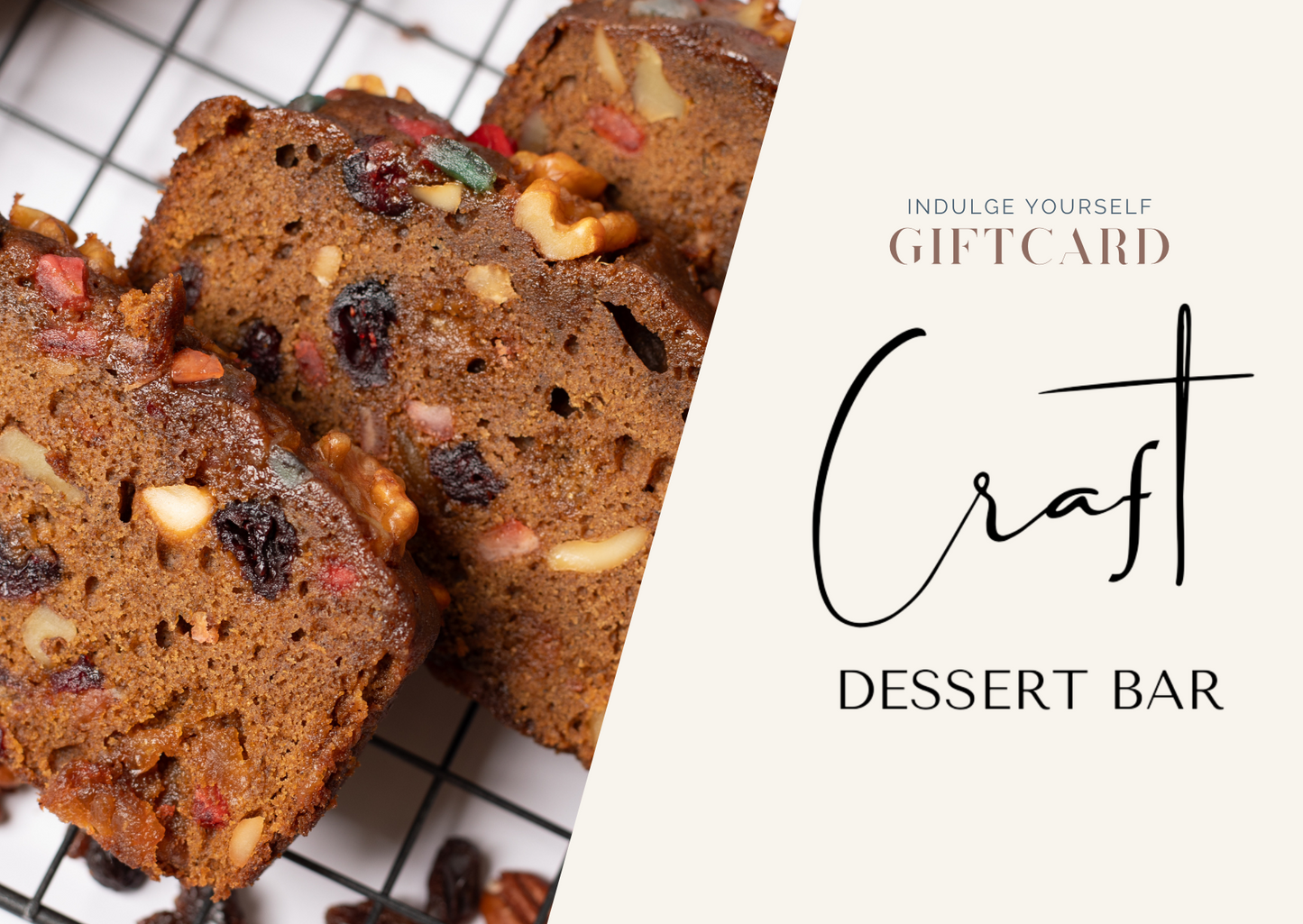 Craft Dessert Bar Gift Card